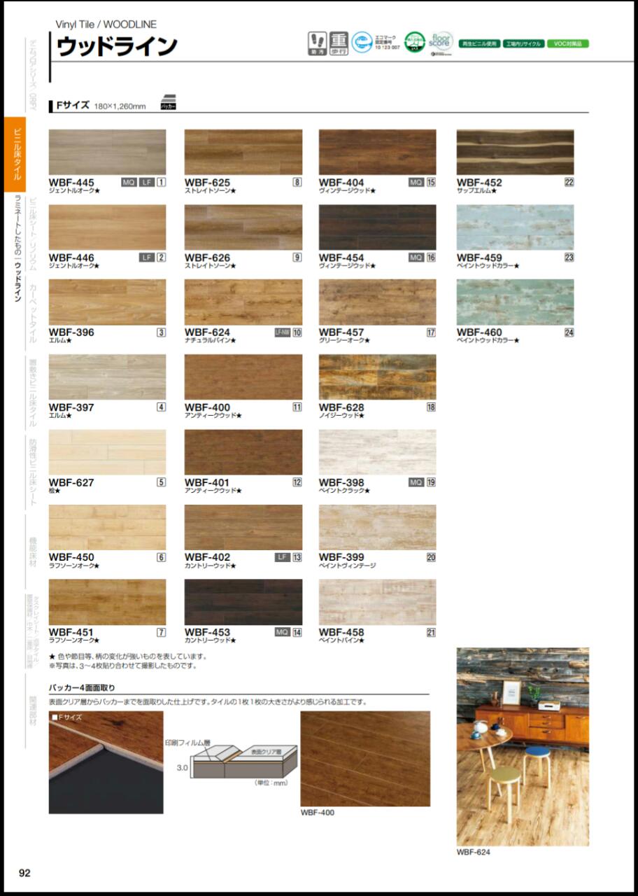 VINYL TAJIMA WOODLINE
