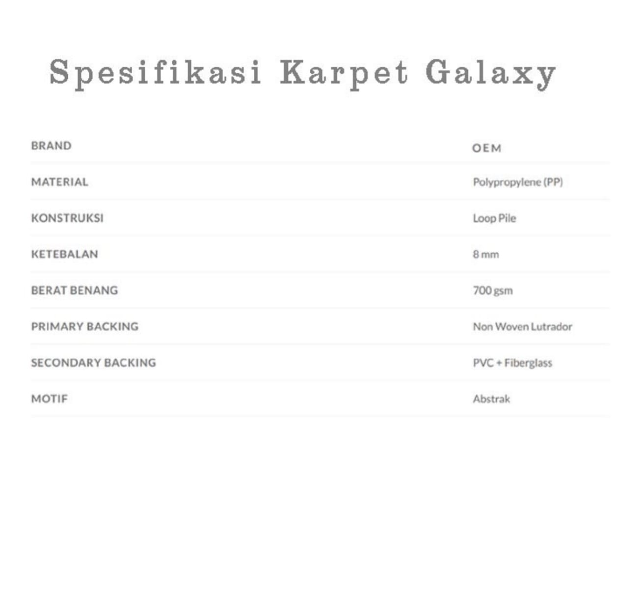 KARPET TILE GALAXY
