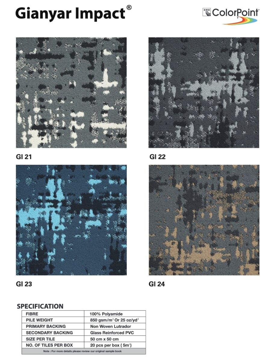 KARPET TILE GIANYAR IMPACT