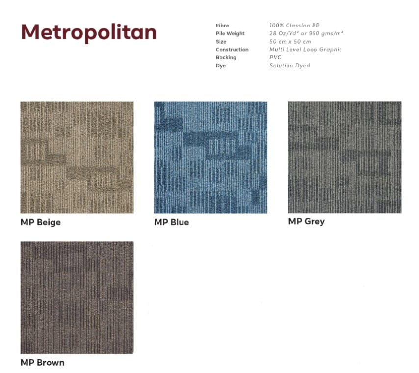 KARPET TILE METROPOLITAN