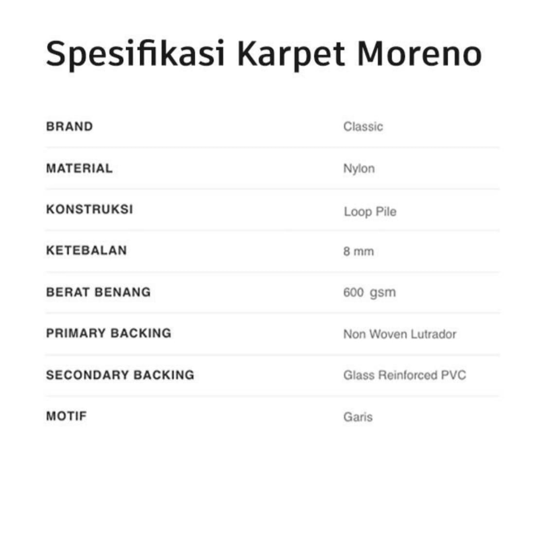 KARPET TILE MORENO