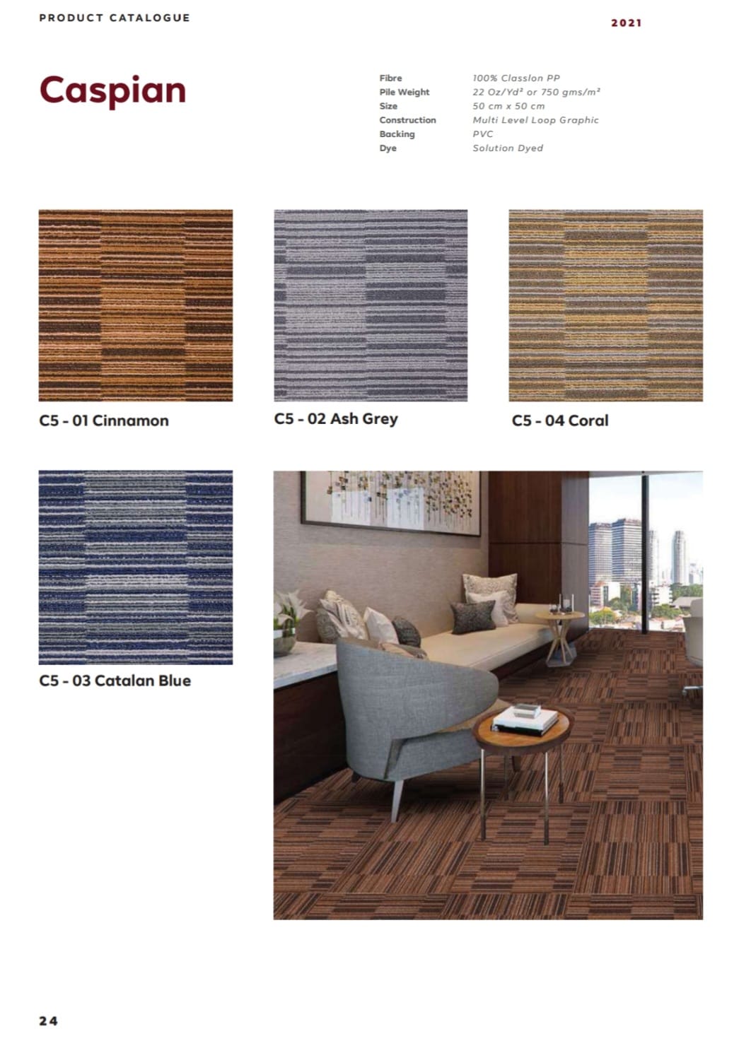 KARPET TILE CASPIAN